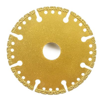 Cortar Disco de rectificación de cortador con soldadura al vacío 230 mm con resina de diamante de polvo metálico