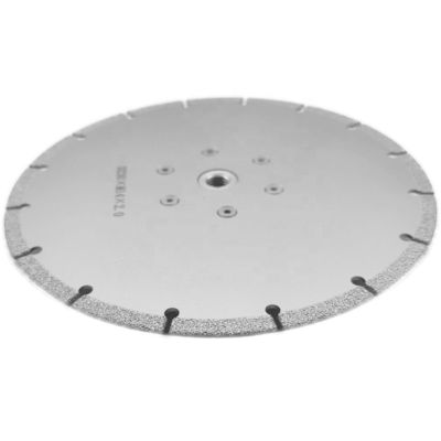 Cortar Disco de rectificación de cortador con soldadura al vacío 230 mm con resina de diamante de polvo metálico