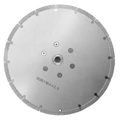Cortar Disco de rectificación de cortador con soldadura al vacío 230 mm con resina de diamante de polvo metálico