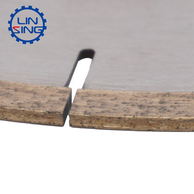 Cuchilla de sierra de diamante de 350 mm para diámetro de mármol 350 mm espesor de la hoja de 0,032in y asequible
