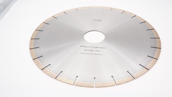 Cuchilla de sierra de diamante de 350 mm para diámetro de mármol 350 mm espesor de la hoja de 0,032in y asequible