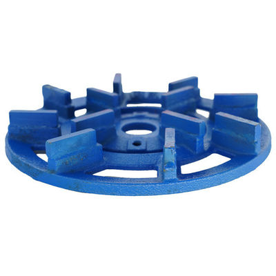 Disco de brillo de diamantes para losas de granito moliendo 4 pulgadas 100 grit placa de disco de resina azul