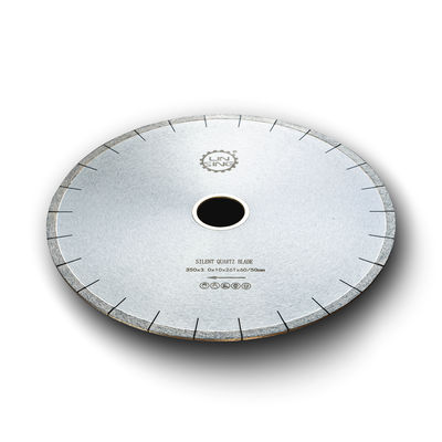 Herramientas de corte segmentadas de diamante de grado industrial D350MM para el corte de cuarcita silenciosa