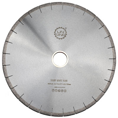 Herramientas de corte segmentadas de diamante de grado industrial D350MM para el corte de cuarcita silenciosa