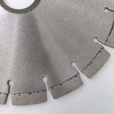 Disco de corte de hoja de sierra de diamante de 230 mm de concreto soldado con láser para aplicaciones de trabajo pesado