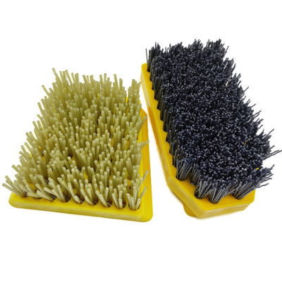 Brush de filamentos de abrasivos de diamantes para la molienda de vidrio y de losas de piedra