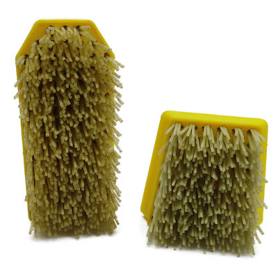 Brush de filamentos de abrasivos de diamantes para la molienda de vidrio y de losas de piedra