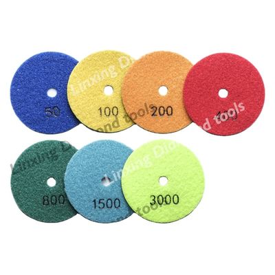 Enlace de resina D150MM D180MM Pads de limpieza de diamantes húmedos y secos