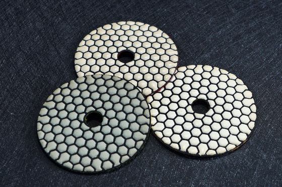 Enlace de resina D150MM D180MM Pads de limpieza de diamantes húmedos y secos