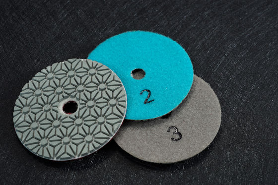 Pads de pulido D150MM D180MM D230MM Disco de pulido de diamantes seco y húmedo con alta durabilidad