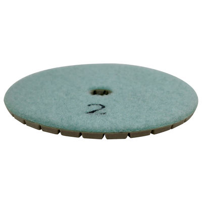Colores personalizados 3 / 4 pulgadas de diamantes para el pulido de losas de piedra