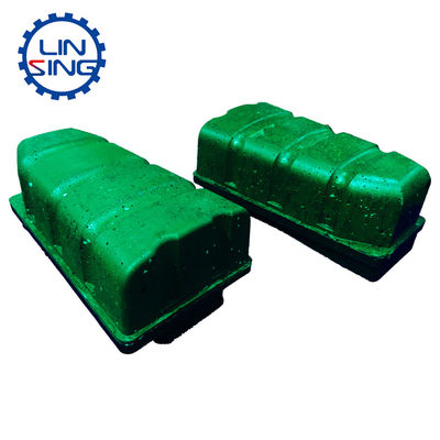 Buff Fickert verde/blanco/negro/marrón con altura de la capa de trabajo de 12/15/20 mm